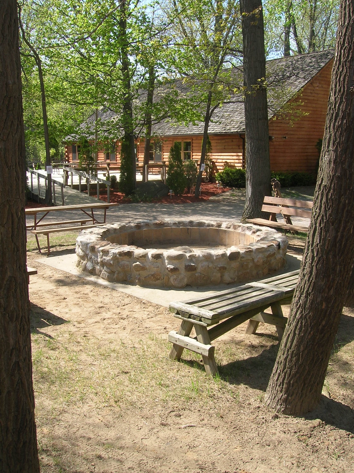 Clubhouse firepit